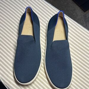 Rothy's Navy Blue Slip-On Flats